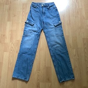 cargo carpenter boyfriend jeans from pacsun